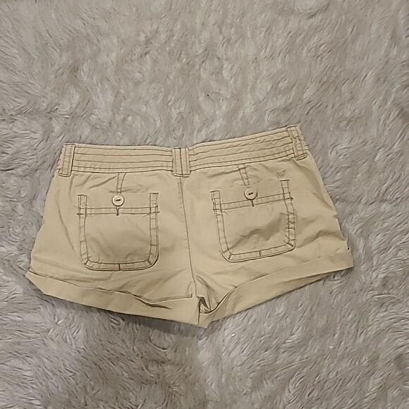 American eagle‎ outfitters womens  cotton cuffed khaki shorts size 6 - Picture 5 of 5
